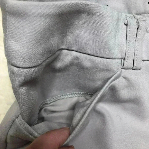 Hilary Radey Dress Pants Ankle Length Light Grey Size 8 - Picture 4 of 16